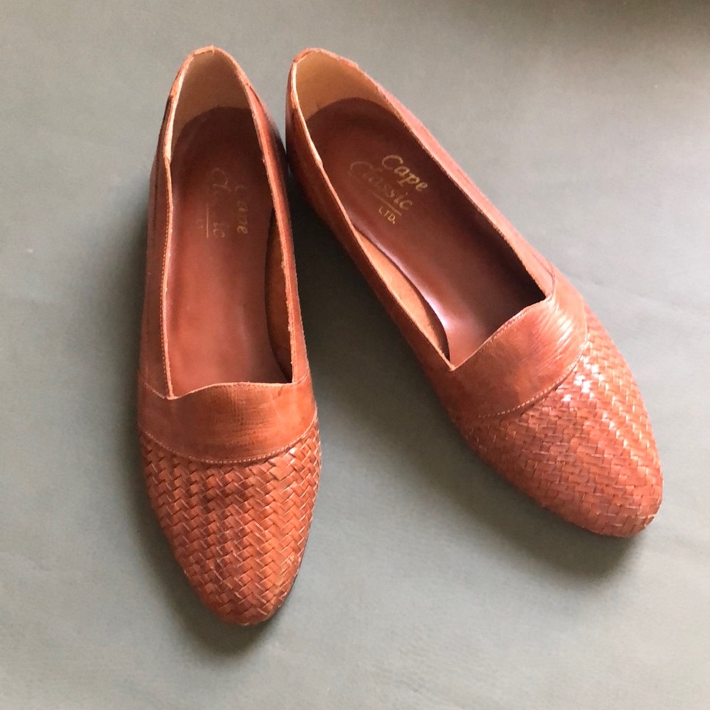 Vintage Cape Classic brown leather loafer